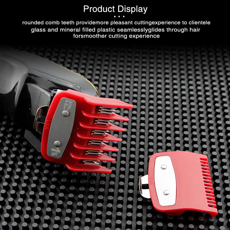 2Pcs Hair Clipper Guide Comb Cutting Limit Combs Standard Guards Attach Parts