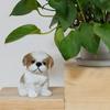 Творческие скульптуры щенков Изысканные украшения для сада Аксессуары для интерьера Украшение для собак Сад