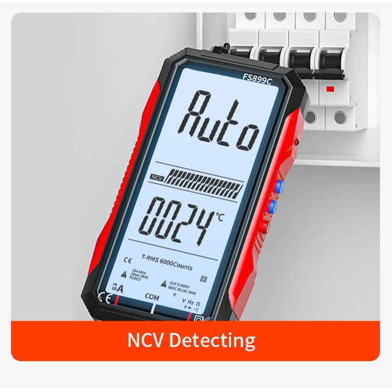 Цифровой мультиметр с зарядкой через USB, интеллектуальный автоматический цифровой мультиметр