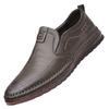Fashion Spring Autumn Male Shoes Wear-resistant Non-slip Designer New Men's Leather Casual Shoes Lightweight Comfortable Loafers Man