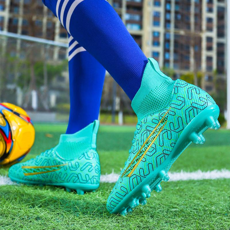 33-36 Мужские детские футбольные бутсы для молодежи с длинными шипами Спортивные футбольные бутсы большого размера Молодежная спортивная обувь