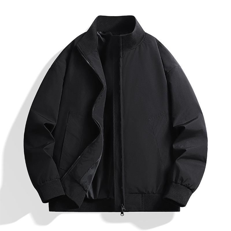 Весенне-осенняя куртка-бомбер для пары, свободная рабочая куртка, свободная универсальная повседневная куртка-пилот для пары