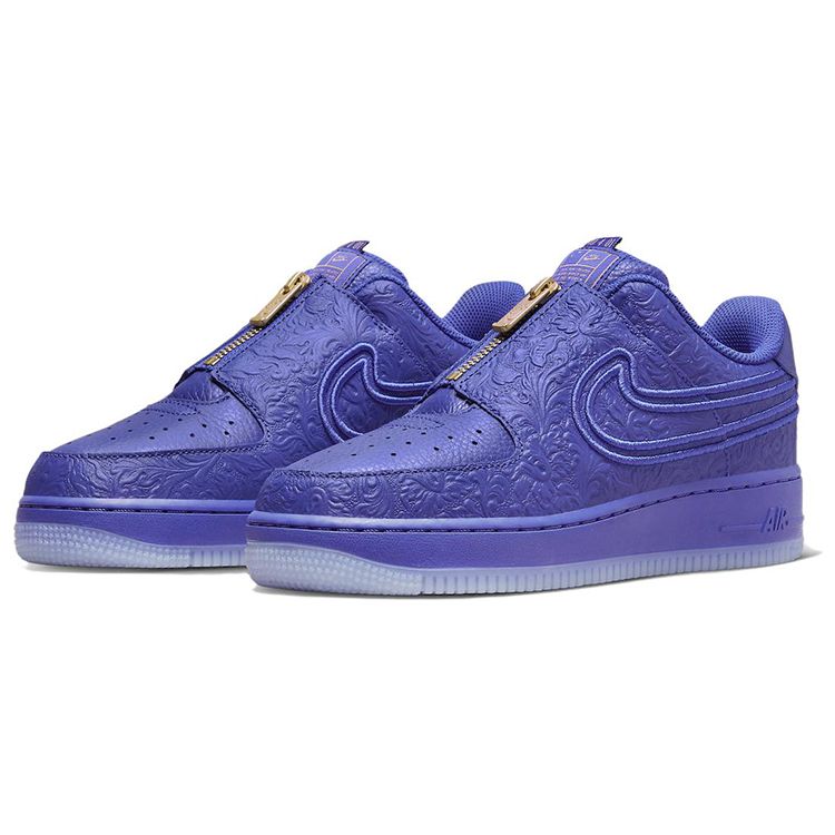 Серена Уильямс x Nike Air Force 1 Lapis Женские кроссовки Синий Металлический-Золотой DR9842-400