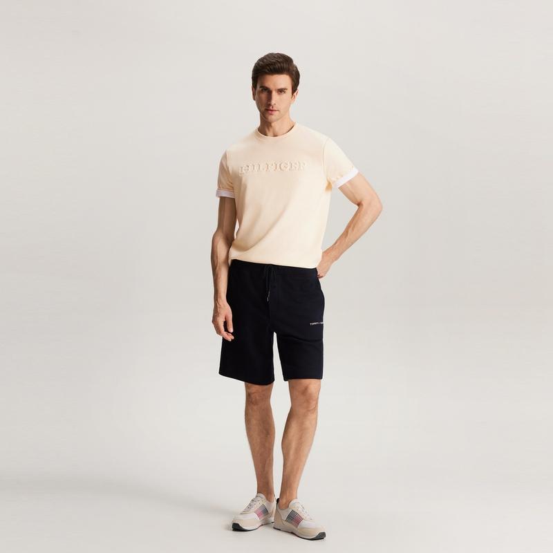 Tommy Hilfiger T-Shirts Men's Crew Neck Moderate MW0MW36148