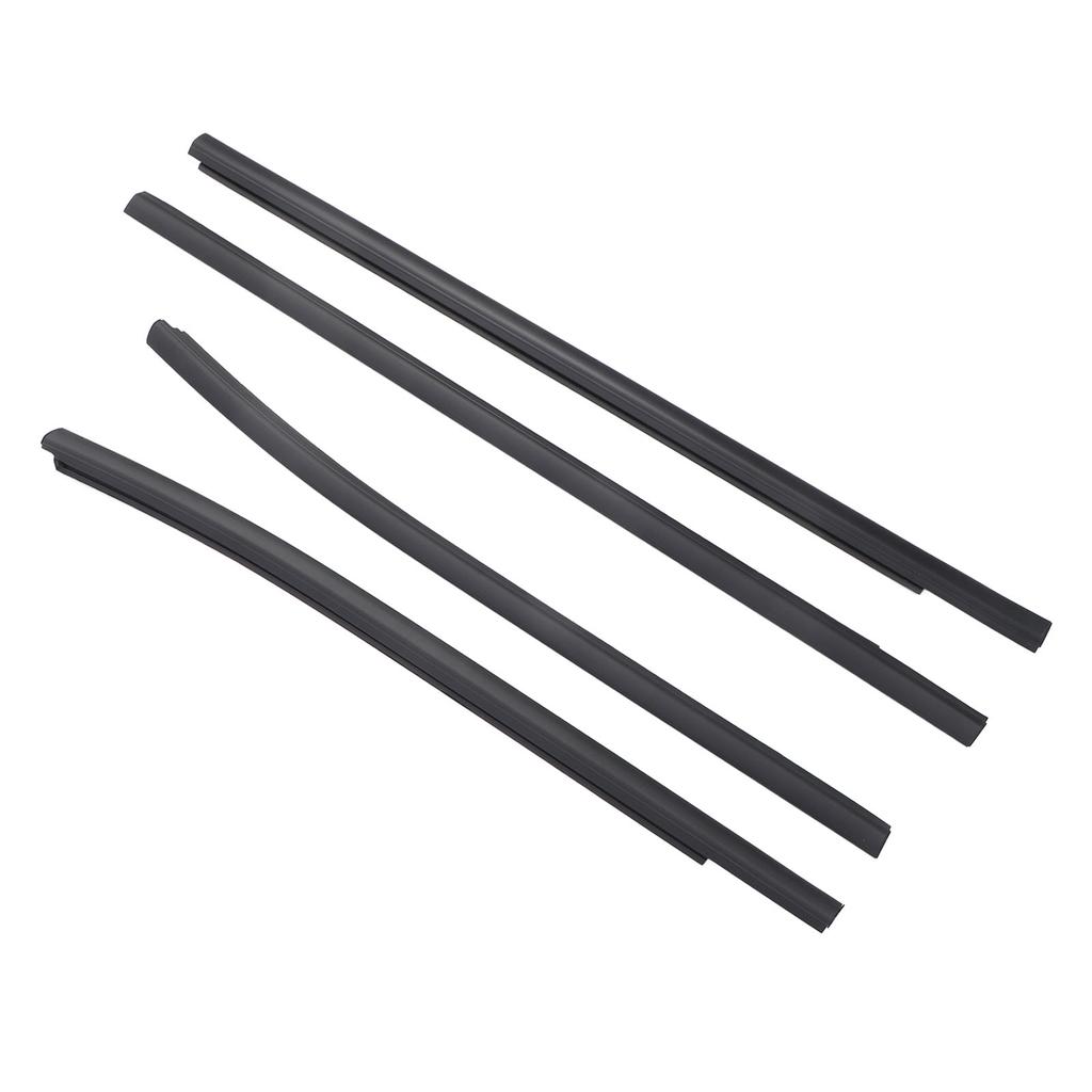 4 шт. Уплотнитель стекла двери автомобиля AB3Z2625554F Молдинг отделки уплотнительной полосы стекла двери для Ranger PX2 PX3 Wildtrak