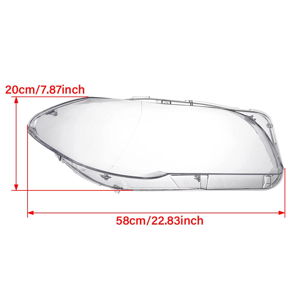 Head Lights Cover For BMW 5 Series F18 F10 2011-2017 Transparent Housing Front Headlights Lens Shell Lampcove Car Accessories