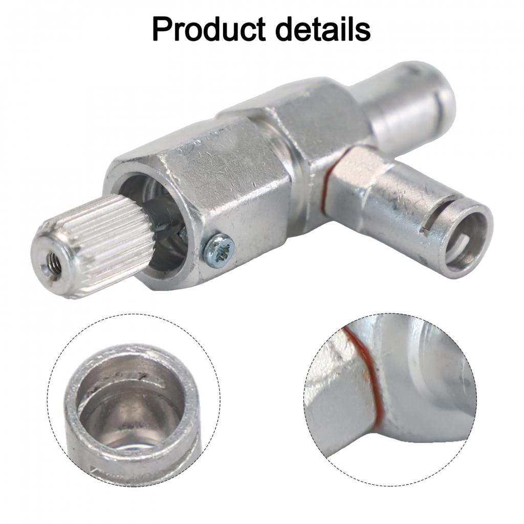 Steam Control Valves for Coffee Makers Space Saving Aluminum Alloy Adapter