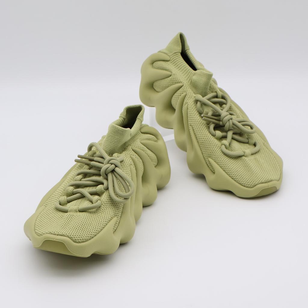GY4110 adidas Yeezy 450 Смоляной Желто-Коричневый Бежевый Латунный Охра Песочный Зеленый (Мужской)