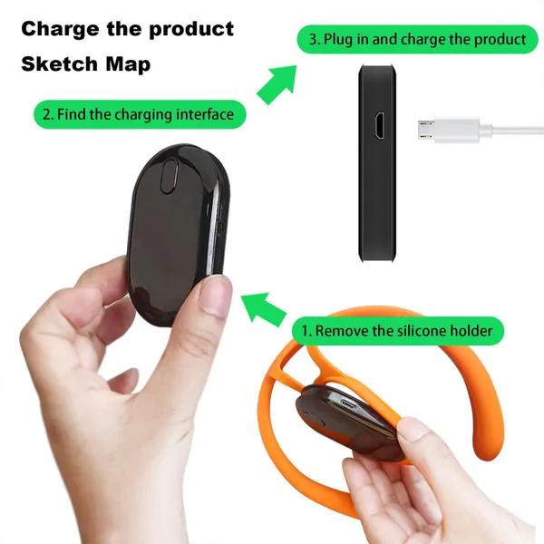 Ультразвуковой портативный лимфатический успокаивающий инструмент для коррекции фигуры, портативный массажер для мужчин и женщин, умный датчик, корректор осанки для сидения