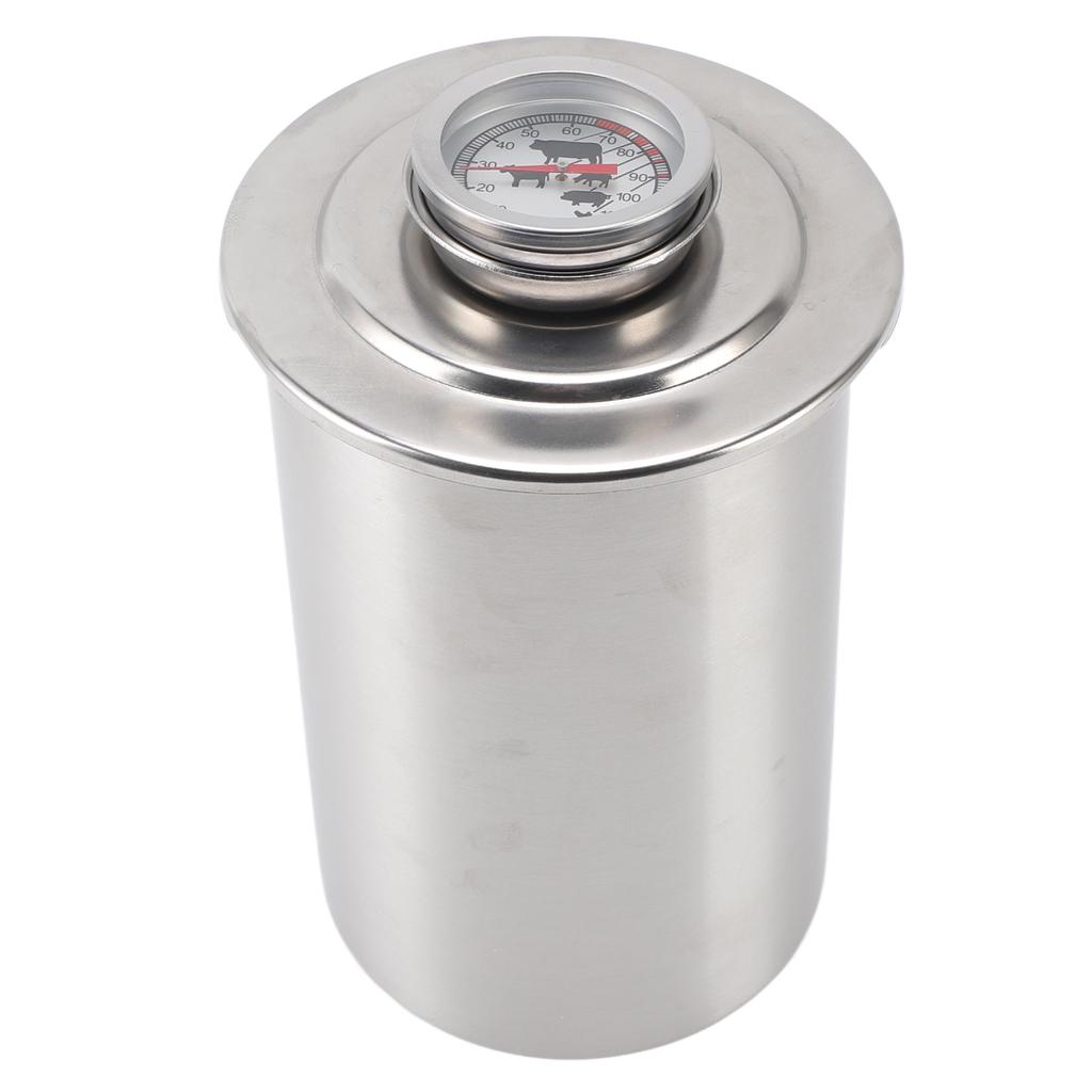 Ham Maker Large Capacity Multifunction Stainless Steel Meat Press with Thermometer for Making Health