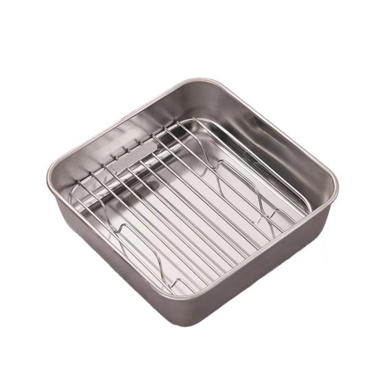 Решетка для аэрофритюрницы Решетка для гриля из нержавеющей стали Антикоррозийные многоразовые противни для аэрофритюрницы Духовка Домашние кухонные гаджеты