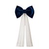 Mesh Tulle Large Velvet Christmas Bow Ornaments Christmas Wreaths Bow  Wedding