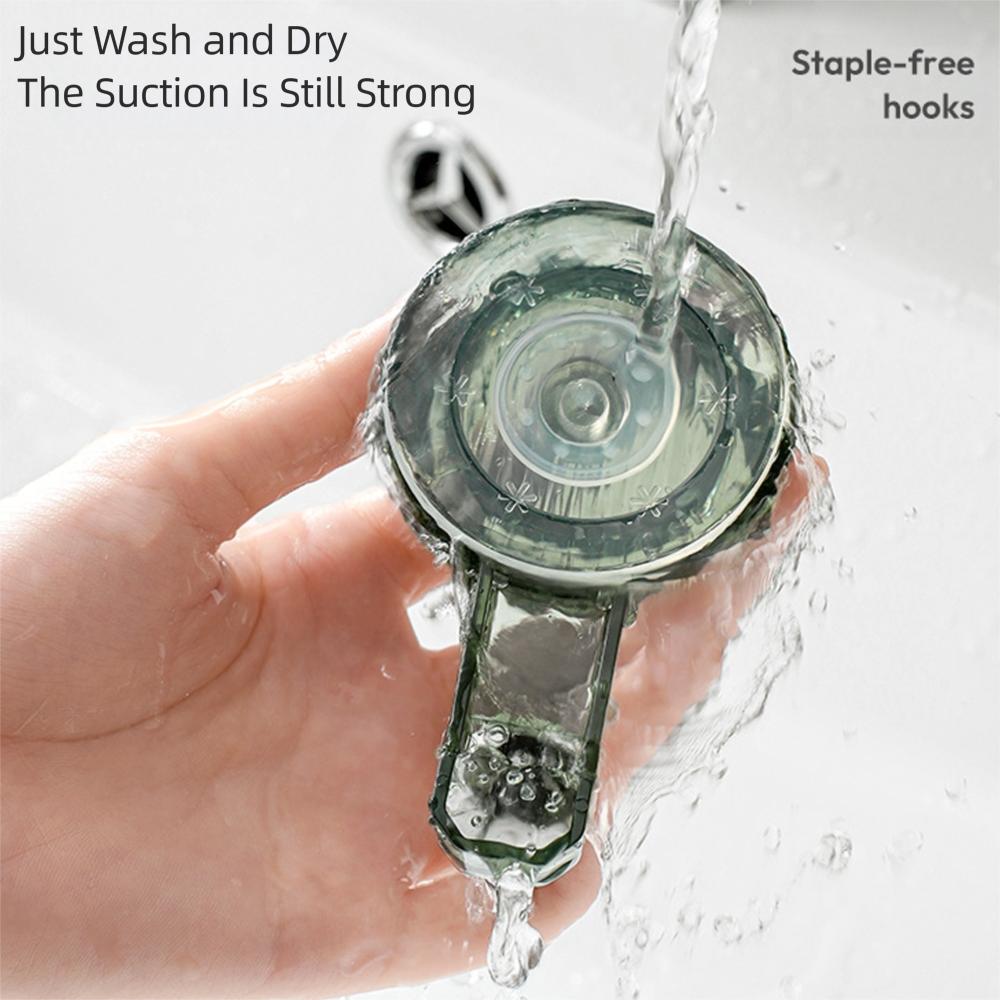 Removable Storage Rack Reusable Hanger Hook High Quality Suction Cup Hook  Kitchen