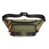 Fashion Letter Waist Bags For Men Casual Nylon Waist Packs Unisex Belt Bag Fanny Pack Travel Storage Chest Bags Leg Bag