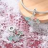 Santa Claus Gift Bead Pendant DIY Bracelet Jewelry Accessories