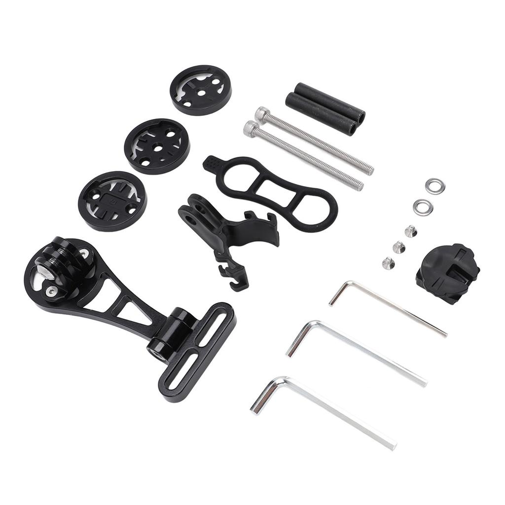 Out Front Cycling Computer Mount Adjustable Out Front Handlebar Mount Compatible for Action Camera