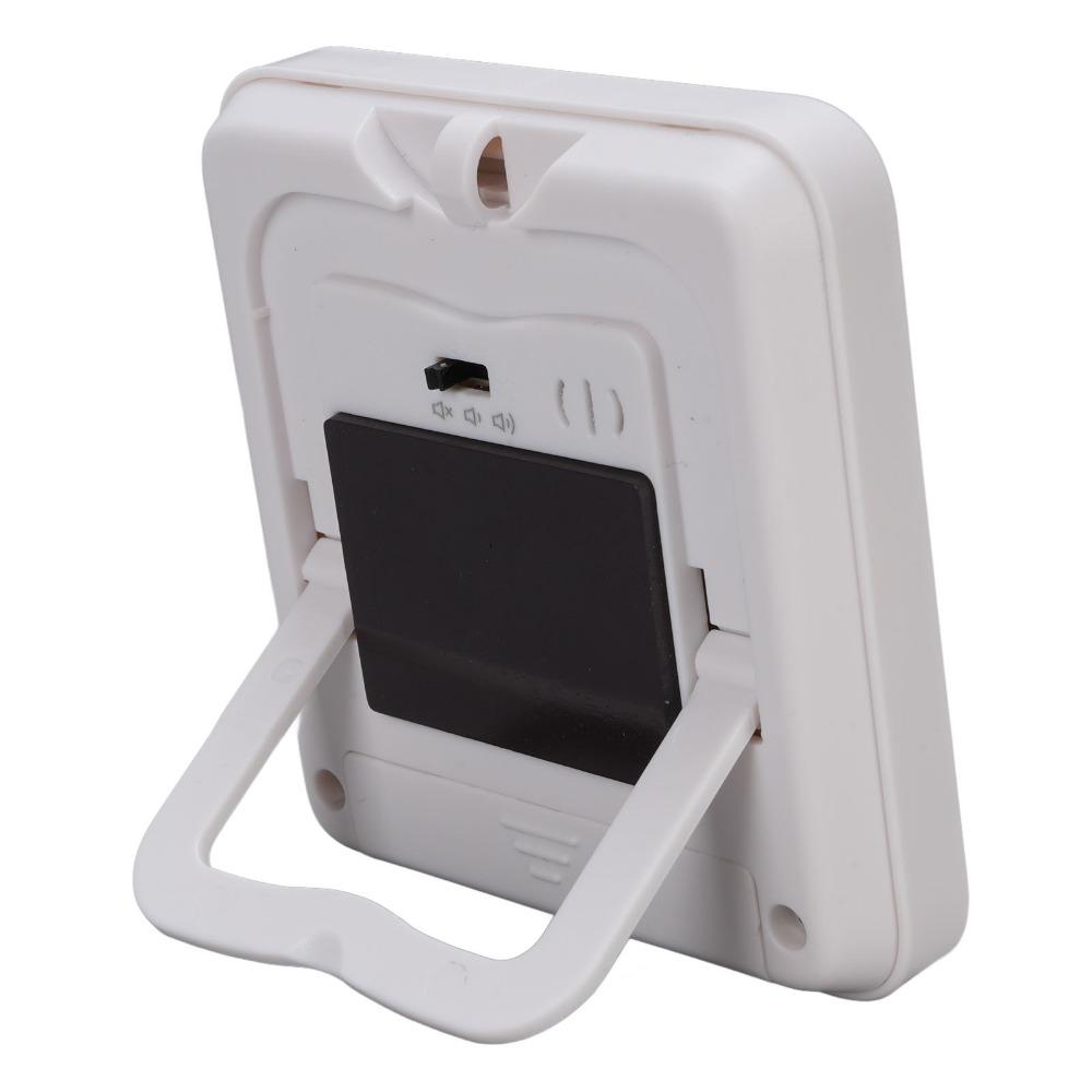 24H Alarm Clock White Reminder Device Versatile Countdown Timer  for Baking