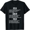 Three Laws of Robotics Inspired T-Shirt for Sci-Fi and AI Fans
