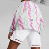 Puma SS23 Manchester City Football Training Series Тканая куртка в полоску с неуместной полоской Мужские куртки Белые нежно-зеленые розово-розовые 76950021
