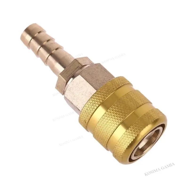 Xiaomi 8mm Solid Brass Air Compressor Chuck Tire Valve Clip Pump Nozzle Connector Quick Connect Inflator Inflation Adapter