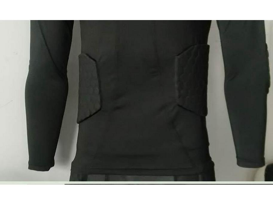 Quick-Dry Anti-Collision Long Sleeve Tight Rugby & Basketball Training Shirt