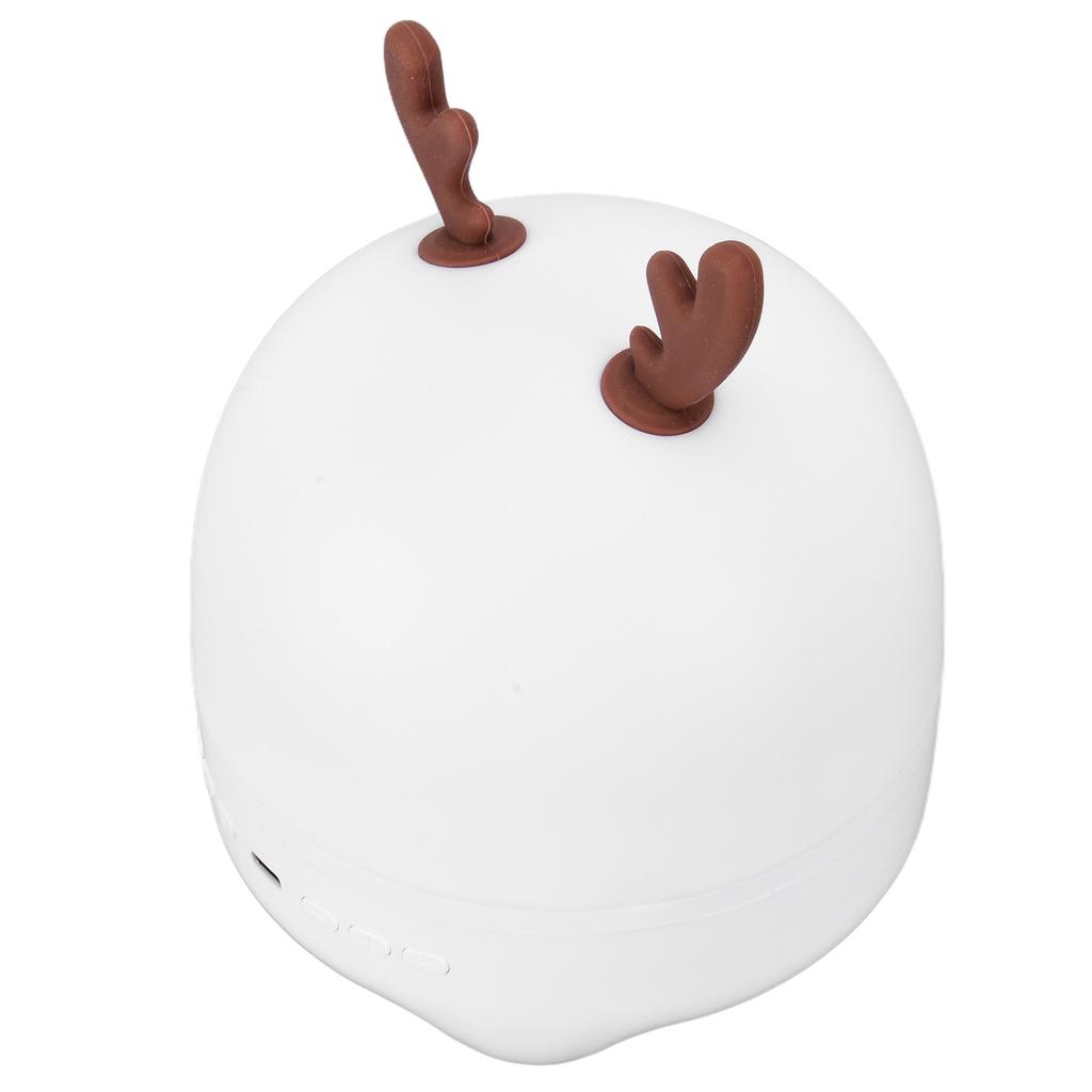 Ночной светильник с динамиком, вращающийся на 360 градусов, прозрачная проекция, многофункциональные компьютерные колонки