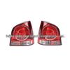 Задние фонари Volkswagen Polo 2005-2010 Черные (Номера деталей: 6Q6945095AB, 6Q6945096AB)
