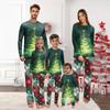 Christmas Print Family Outfit Long Sleeve Top + Pants Set Family Outfit