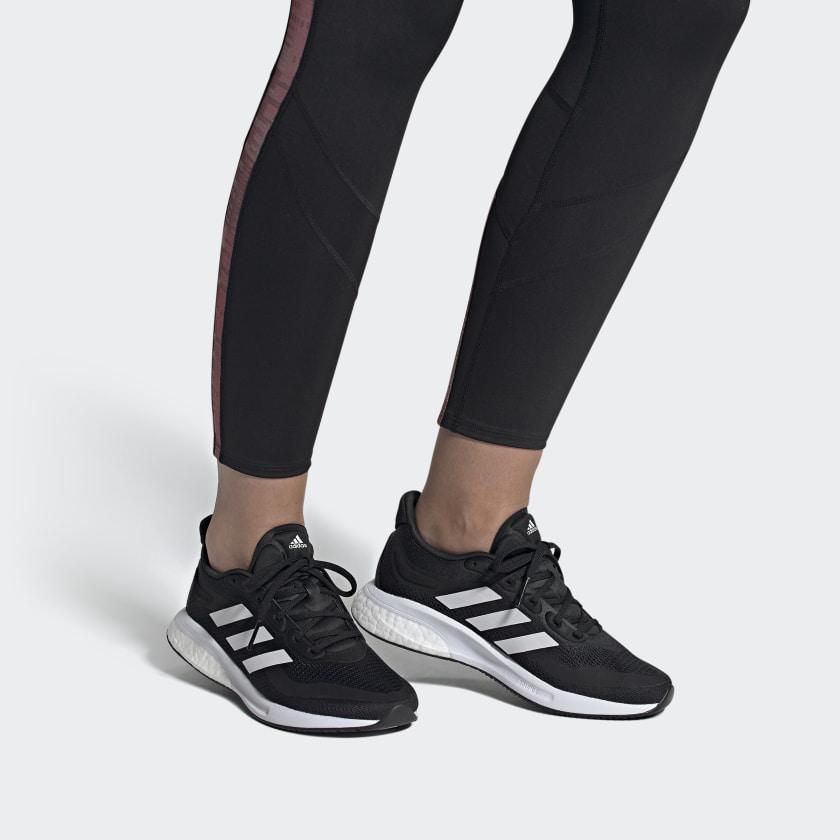 adidas Женские Supernova 'Черный Белый' Женские S42545