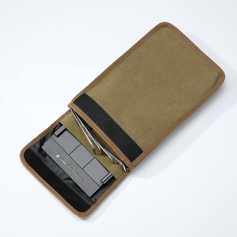 CAMPING MOON Solo Kitchen для стола Esbit Solo из алюминиевого сплава с сумкой для хранения черного цвета, черный Gear SK-9S