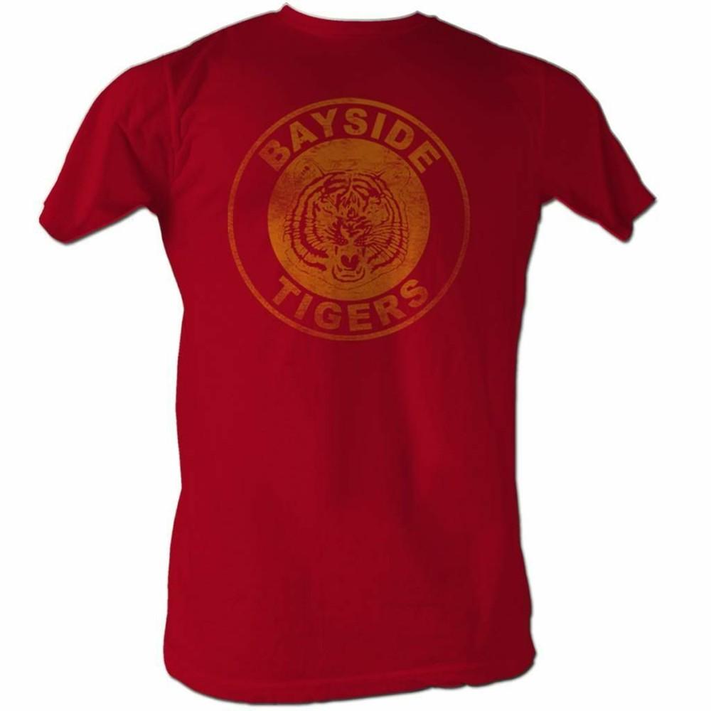 Saved by the Bell Bayside Logo Vintage Maroon T-Shirt