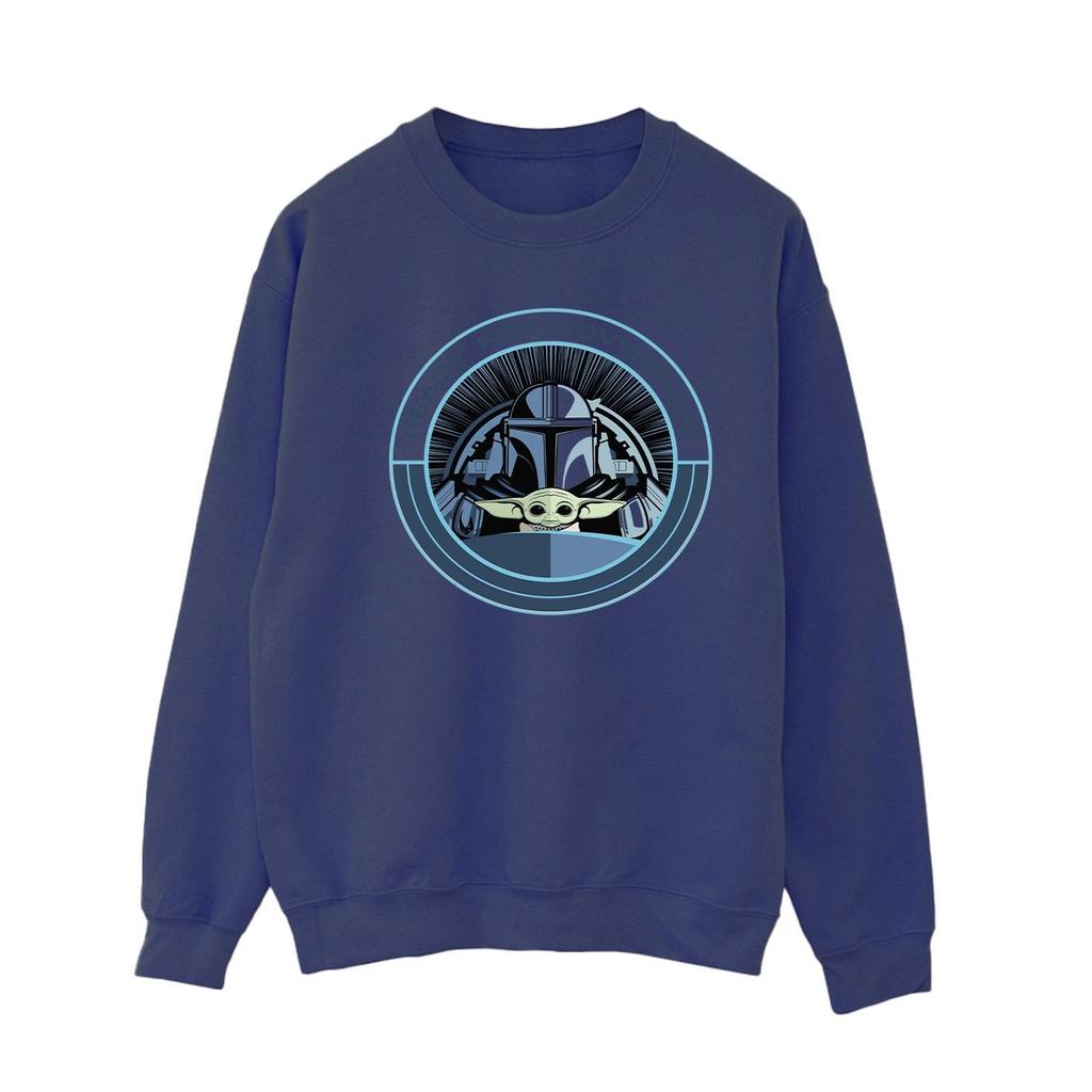 Star Wars Womens/Ladies The Mandalorian Grogu Ready For Adventure Sweatshirt