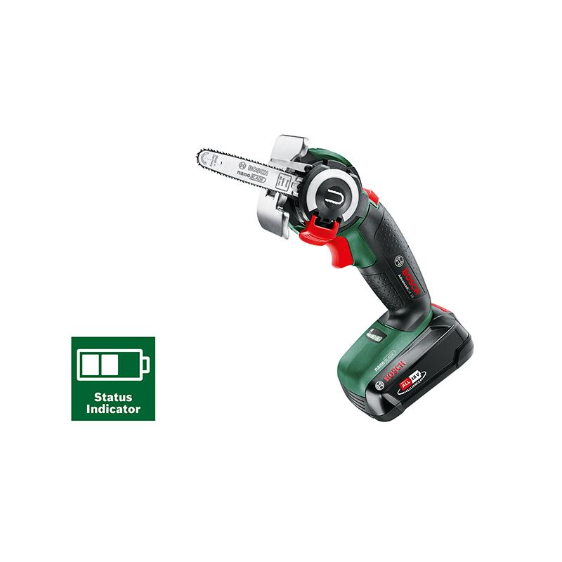 Bosch Cordless Mini Chain Saw Advanced Cut 18V Advanced Cut 18V Cordless Mini Chain Saw Without Battery