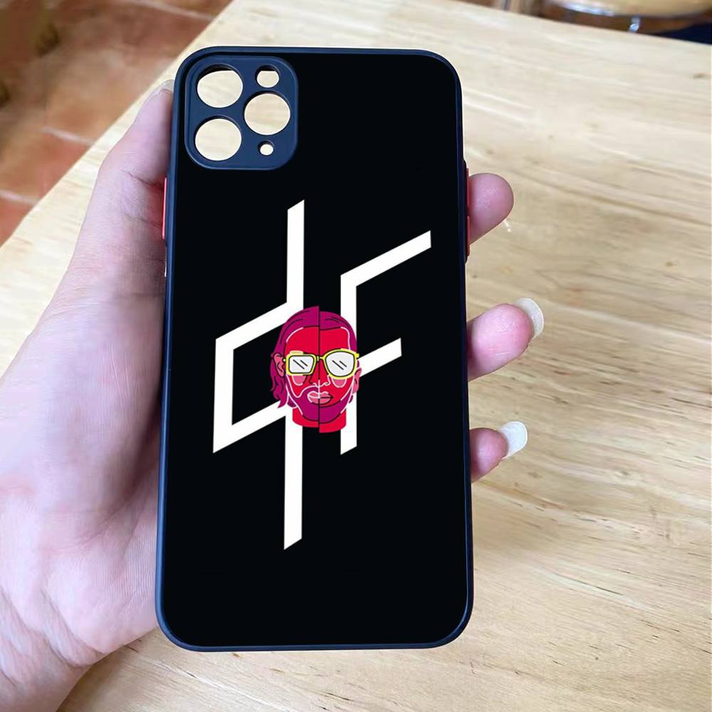 Hip Hop PNL QLF Rapper Fashion Matte Shockproof Phone Case For iPhone X XS 15 14 11 12 13 pro MAX 16mini Translucent