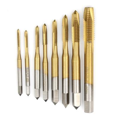 M2/M2.5/M3/M3.5/M4/M5/M6/M8 Hss Метрическая прямая канавка с резьбой Винт Метчик Пробка Метчик