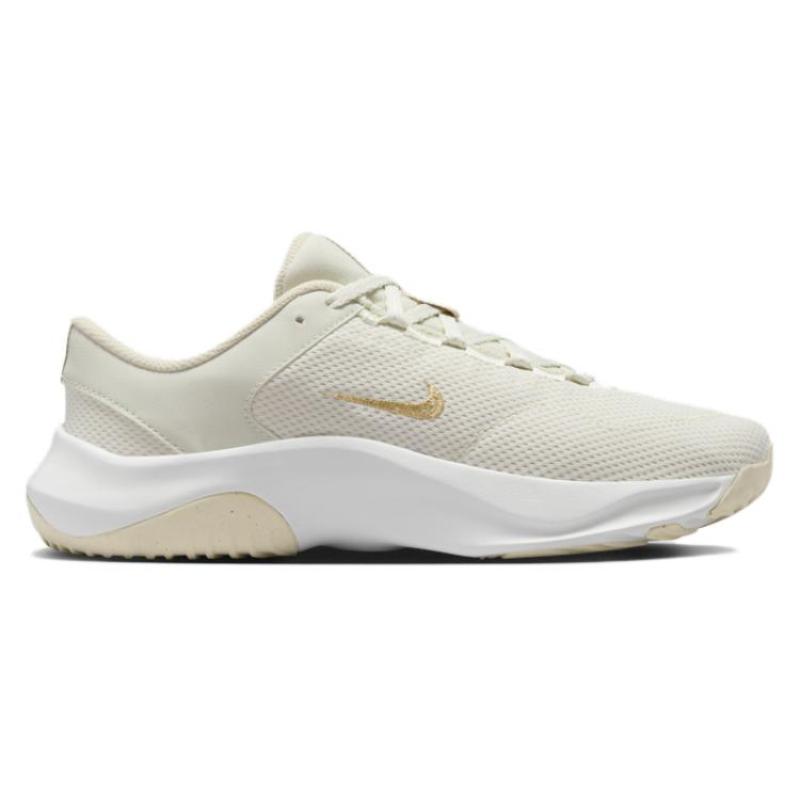 Nike Legend Essential 3 Амортизирующие Износостойкие Низкие Тренировочные Кроссовки Женские Белые Тренировочные Футбольные Кроссовки FJ1565-001