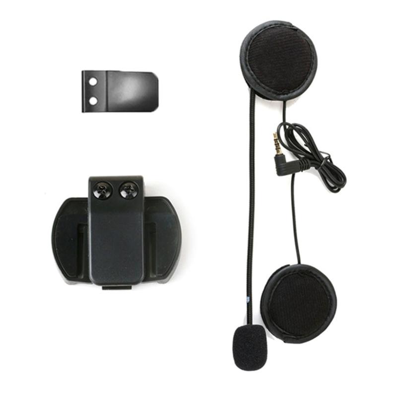 Universal Helmets Sound Kit With Noise Reduction Waterproof Motorcycle Intercom Accessories Easy To Use for V4