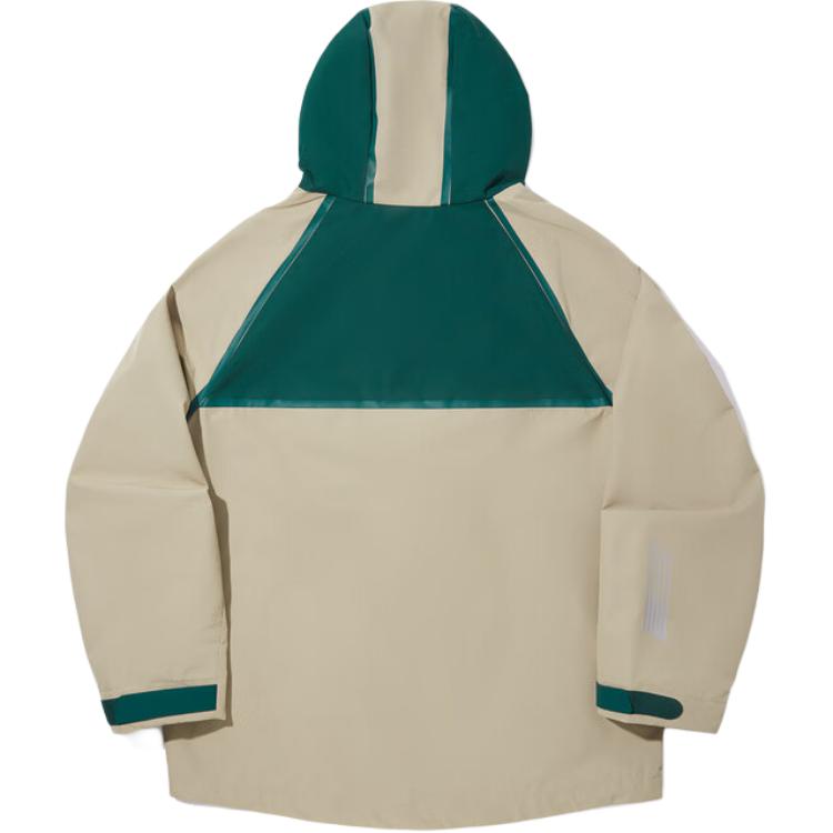 Li Ning Спортивная Мода Простая Универсальная Куртка с Капюшоном на Молнии Свободного Кроя Мужская Куртка AFDVF55-3