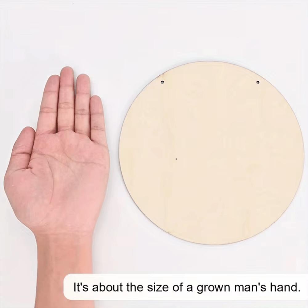 Wooden Sign Guard Jesus Round Sign for Church Door Wall Hanging Decor Ideal Gift Simple and Stylish Toilet Door Hanging Decor, Unisex Washroom Sign