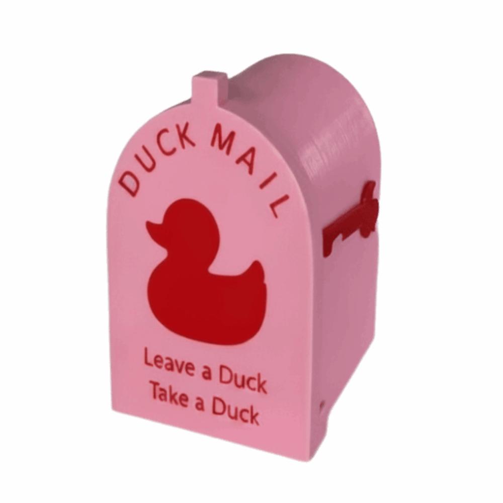 Gift Magnetic Duck Mailbox 3D Printed Door Decoration Sailor 3D Printed Duck Home Decor