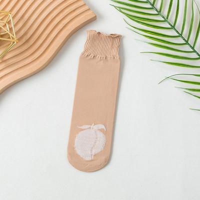 Женские носки Мягкие носки Нескользящие Летние ультратонкие дышащие носки Повседневные легкие женские прозрачные носки-лодочки