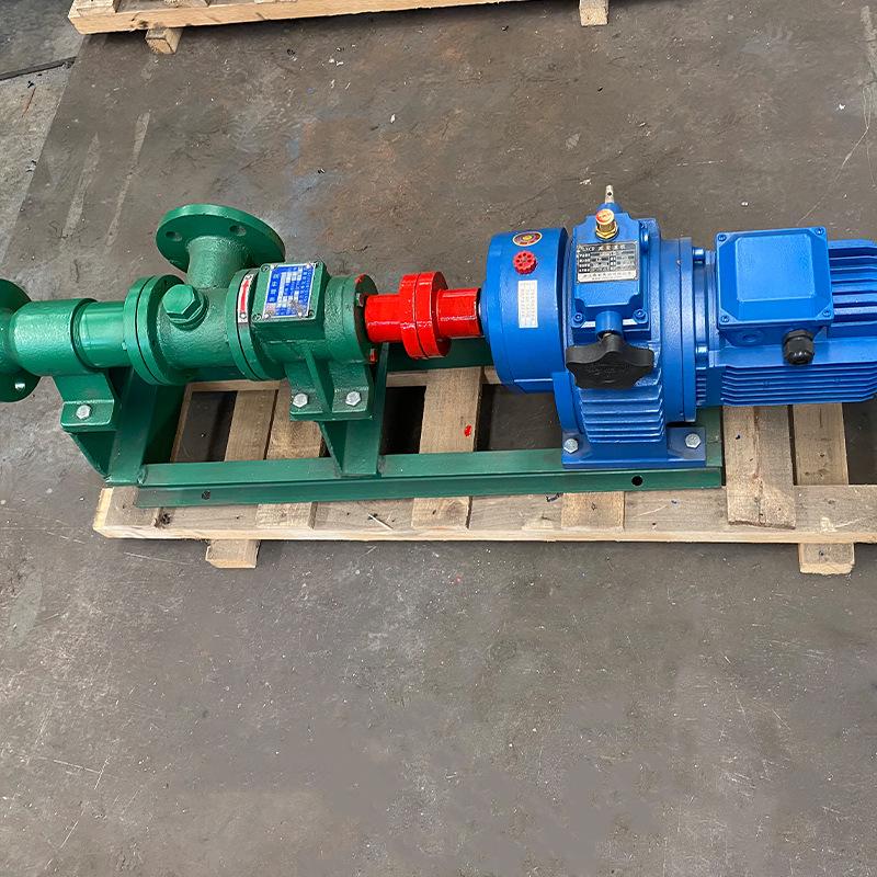 G-type Stepless Speed Regulation Single Screw Pump for Industrial Chemical and Sewage Treatment