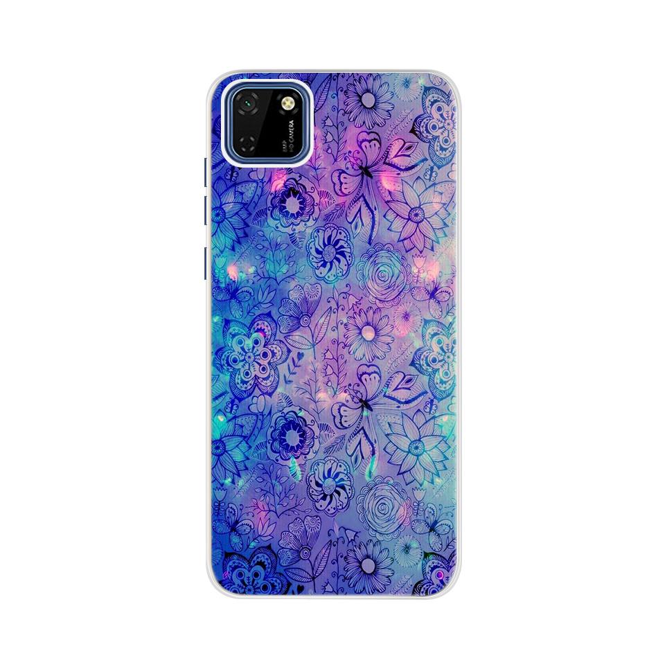 Чехол для Huawei Honor 9S Чехол 5.45" Силиконовый Расписной Мягкий ТПУ Чехол на Honor 9S 9 S S9 DUA-LX9 Защитный Бампер Задняя Крышка Телефона