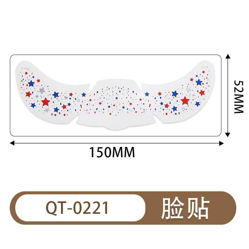 Временная татуировка веснушек Бронзовый Горячее серебро Водостойкий Потостойкий Стойкий Наклейка веснушек Блестящая Звезда Макияж Вечеринка Макияж