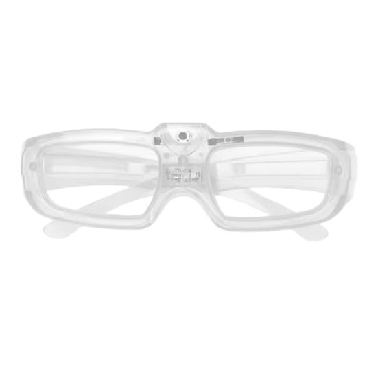 Детские светящиеся в темноте очки с 3 режимами освещения, светящиеся оправы, питание от батареек, форма сердца, косплей, день рождения, вечеринка, фотореквизит, светодиодные очки