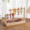 Multi-Functional Jewelry Display Rack: Bracelet Necklace Hanging Organizer for Street Vending Entryway Key Holder Home Decorative Stand