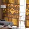 African Background Tulle Sheer Curtains for Living Room Decoration Curtain for the Room Bedroom Kitchen Voile Organza Curtains