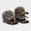 Women's New Style Leopard Print Structured Baseball Cap for Autumn and Winter - Outdoor Warm Sun Protection Visor Hat