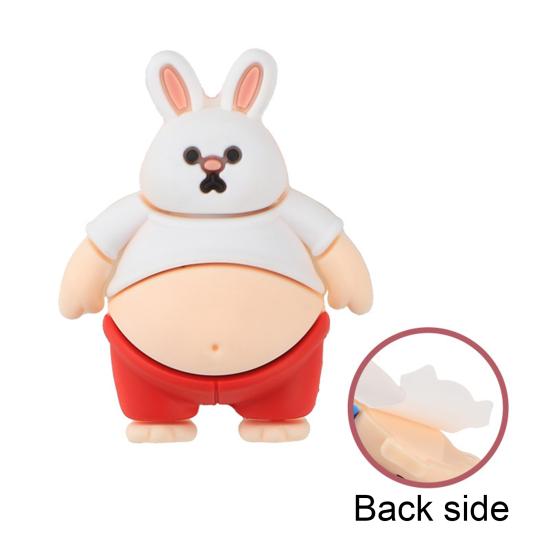 2Pcs Anti-Collision Sticker for Cars And Homes Soft Silicone Buffering Tool for Doors Walls Corners Cushions Bumps And Noise Cute Squeezable Doll