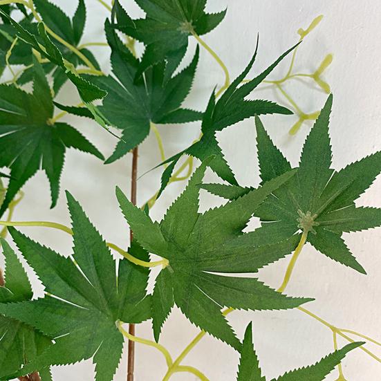 Креативное искусственное растение с высокой имитацией 3 цветов осеннего украшения